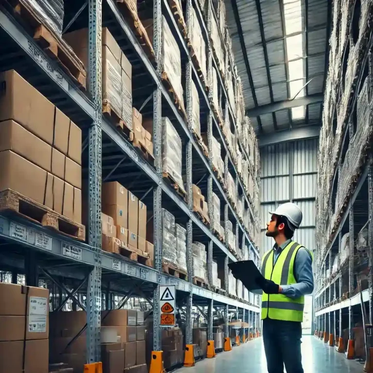 Storge rack inspection