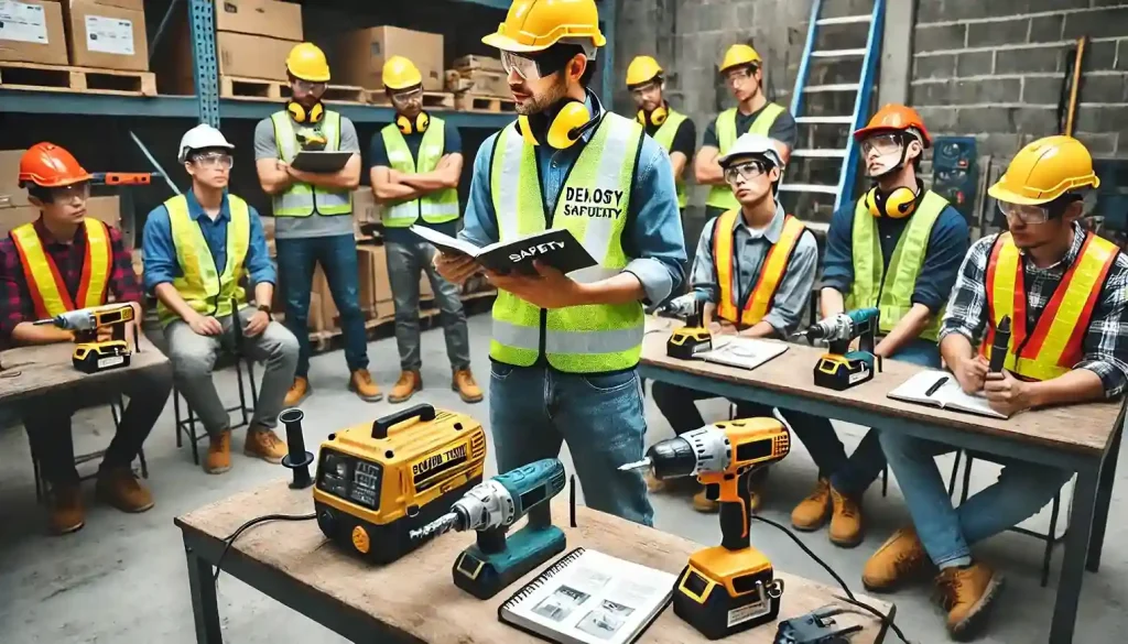 Power Tools Operator Training