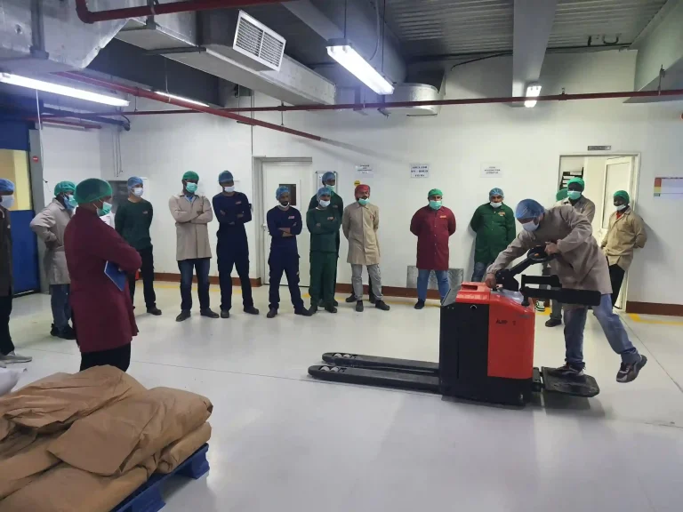 Velosy Safety Consultancy Powered pallet truck operator training