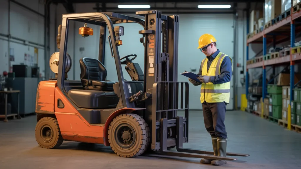 Eiac Appproved Forklift Inspection in Dubai UAE - Velosy Safety Consultancy