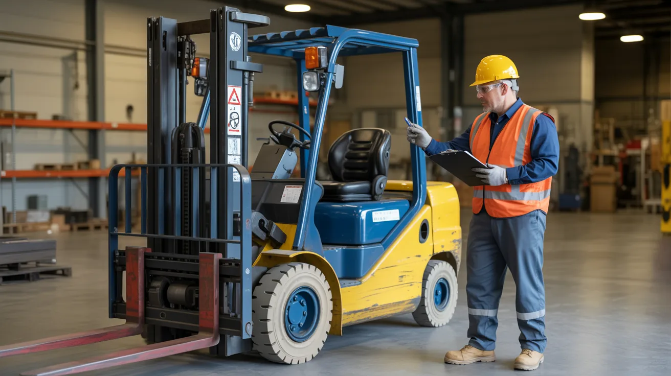 Forklift Inspection in Dubai UAE - Velosy Safety Consultancy