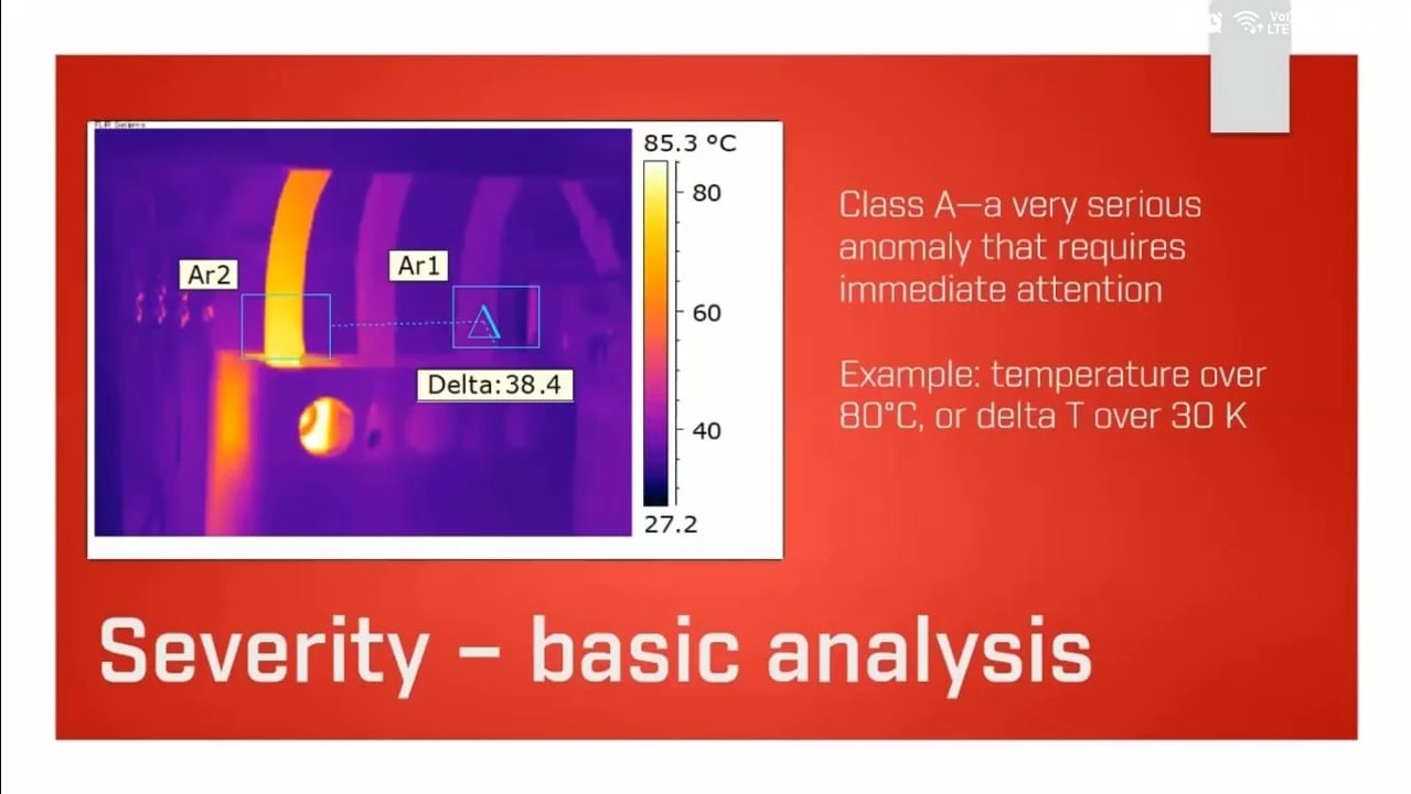 Infrared thermography services in Sharjah industrial area by Velosy Safety EIAC IB-261